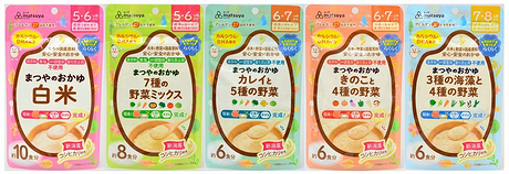 まつやのおかゆ 5種類　計25個　離乳食　ベビーフード 離乳食 | まつや株式会社